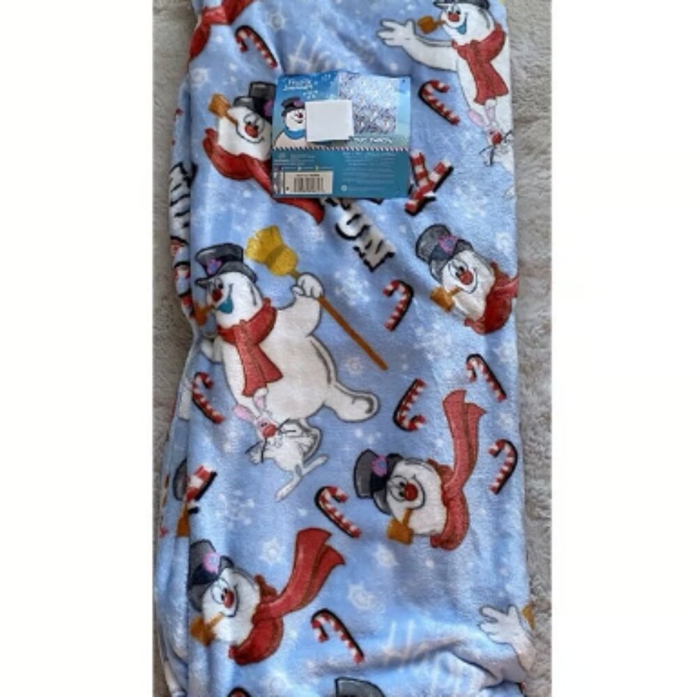 frosty the snowman blanket 60x70
